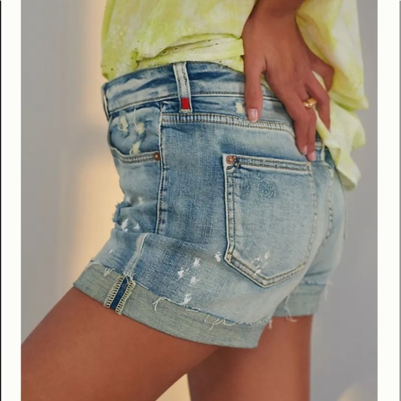 SALE NWT Anthropologie Pilcro Slim Denim Shorts size 29 - Picture 3 of 15
